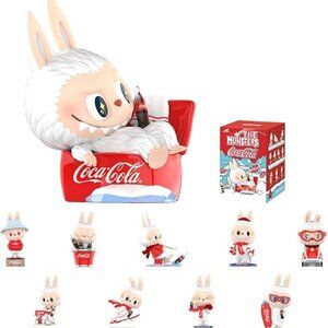 POP MART The Monsters Coca-Cola Series, Blind Box Figures, Random Design Action.